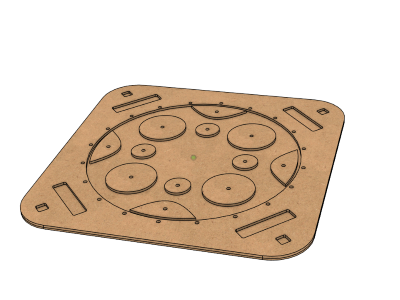 Zijaanzicht in Fusion